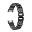 Bracelet en métal et strass à la mode pour Fitbit Charge 2