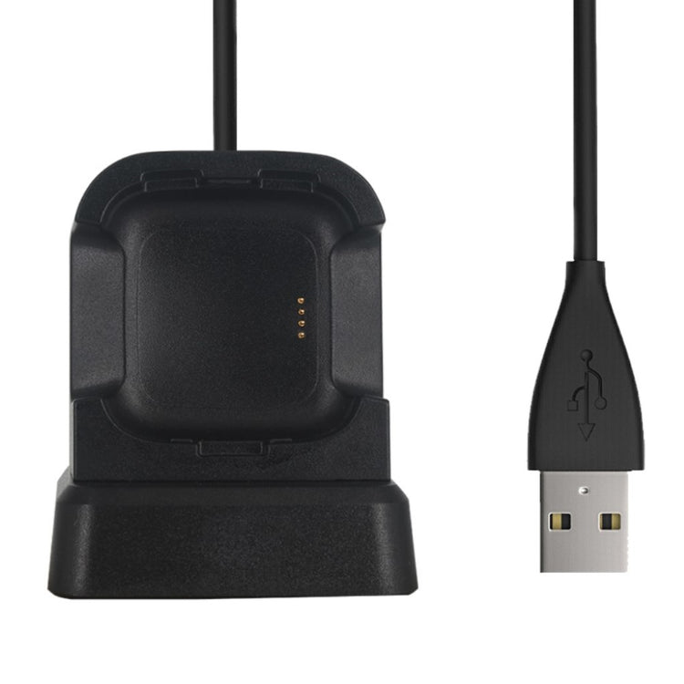 Plastik Fitbit Versa USB Ladestation - Sort#serie_078