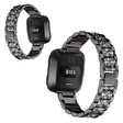 Sangle en métal et strass super résistante pour Fitbit Versa