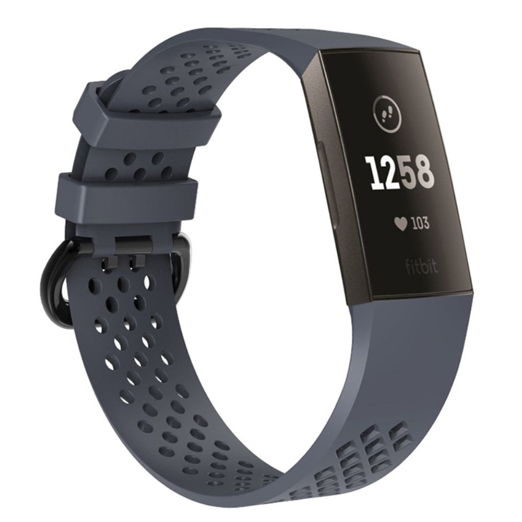 Flot Fitbit Charge 3 Silikone Rem - Flerfarvet#serie_10