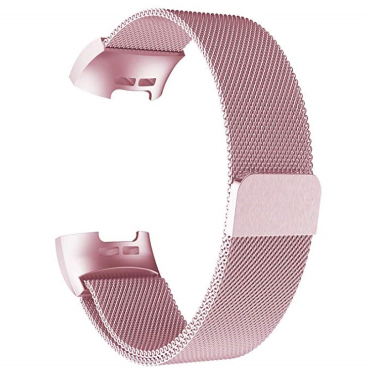 Rigtigt kønt Fitbit Charge 3 Metal Rem - Pink#serie_5