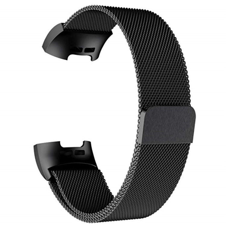 Rigtigt flot Fitbit Charge 3 Metal Rem - Sort#serie_7