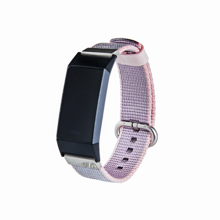 Meget kønt Fitbit Charge 3 Nylon Rem - Lilla#serie_1