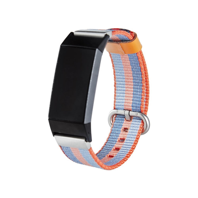 Meget kønt Fitbit Charge 3 Nylon Rem - Flerfarvet#serie_2