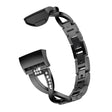 Sangle stylée en métal et strass pour Fitbit Charge 3