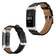 Sangle en cuir véritable absolument durable pour Fitbit Charge 3.