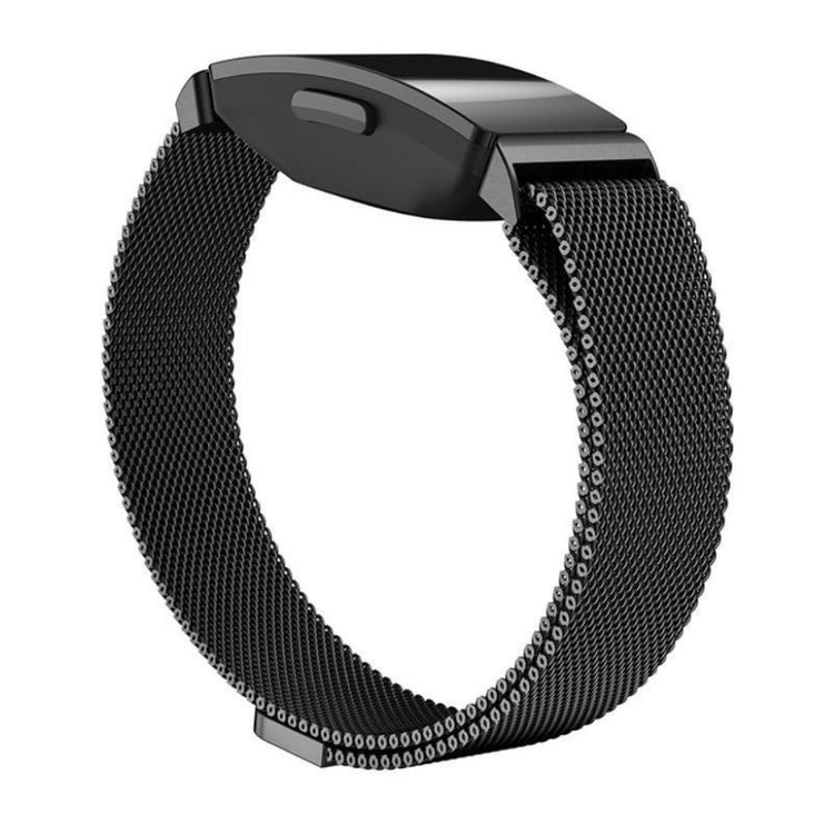 Mega holdbart Fitbit Inspire Metal Rem - Sort#serie_2