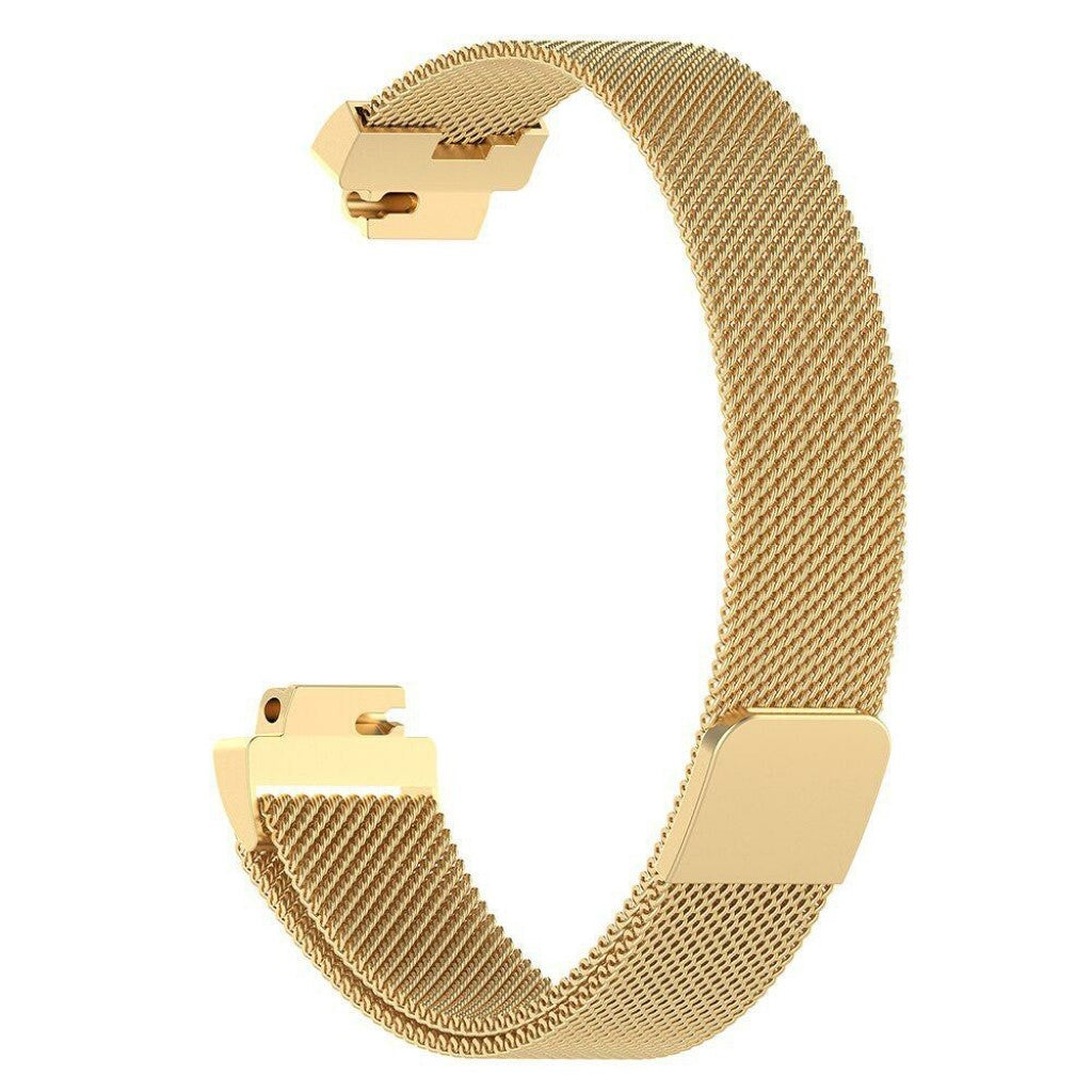 Mega holdbart Fitbit Inspire Metal Rem - Guld#serie_3