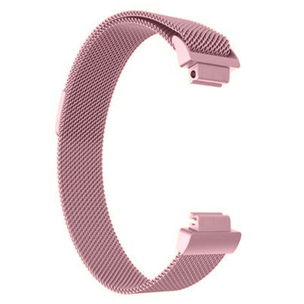 Mega holdbart Fitbit Inspire Metal Rem - Pink#serie_5