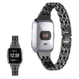 Méga fiable Fitbit Versa Lite Bracelet en métal et strass
