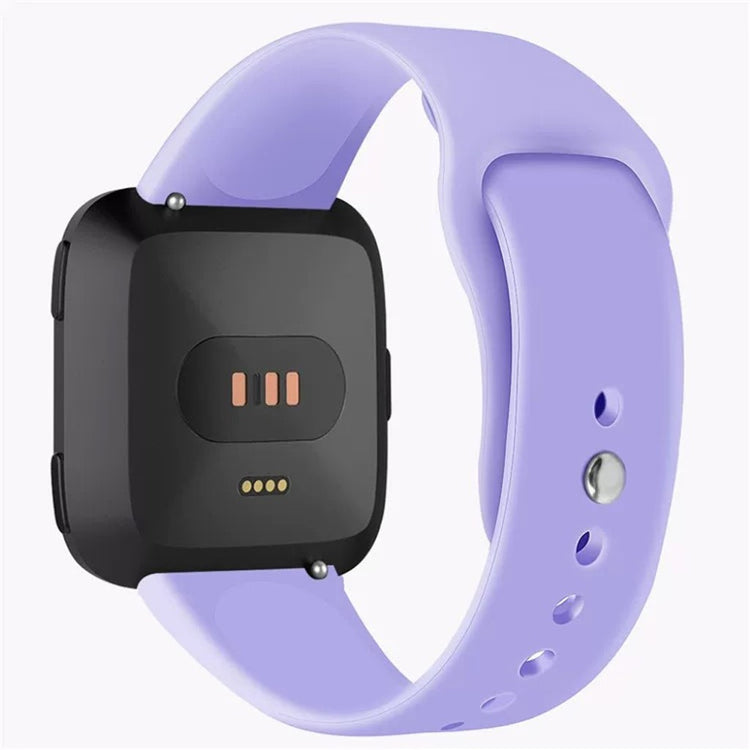 Skøn Fitbit Versa 2 / Fitbit Versa Lite Silikone Rem - Lilla#serie_8