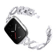 Joli Fitbit Smartwatch Metal et Rhinestone Universel Strap