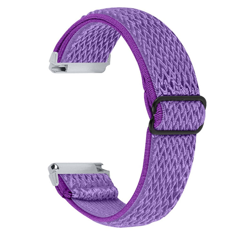 Stilfuld Fitbit Versa 2 / Fitbit Versa Lite Nylon Rem - Lilla#serie_1