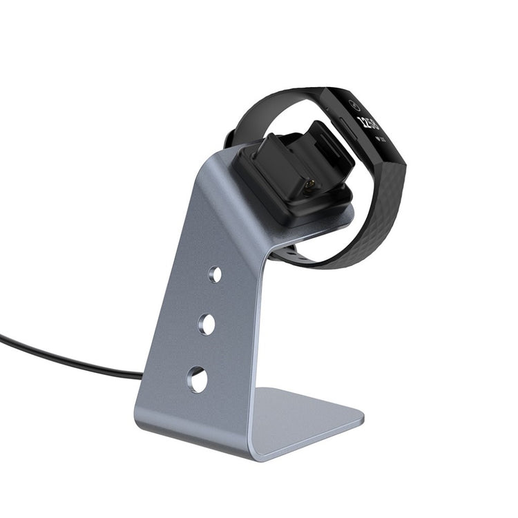 Metal Fitbit Versa 3 / Fitbit Sense Ladestation - Sølv#serie_1