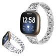 Fitbit Versa 3 / Fitbit Sense 1 Bracelet universel en métal et strass