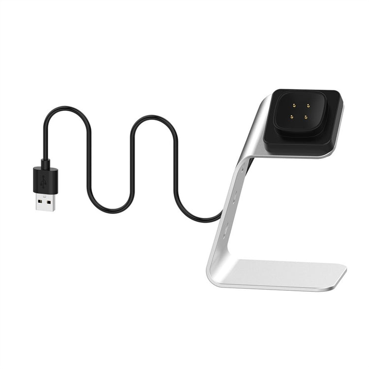 Metal Fitbit Versa 3 / Fitbit Sense Ladestation - Sølv#serie_2