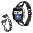 Fitbit Versa 3 / Fitbit Sense 1 Bracelet universel en métal et strass