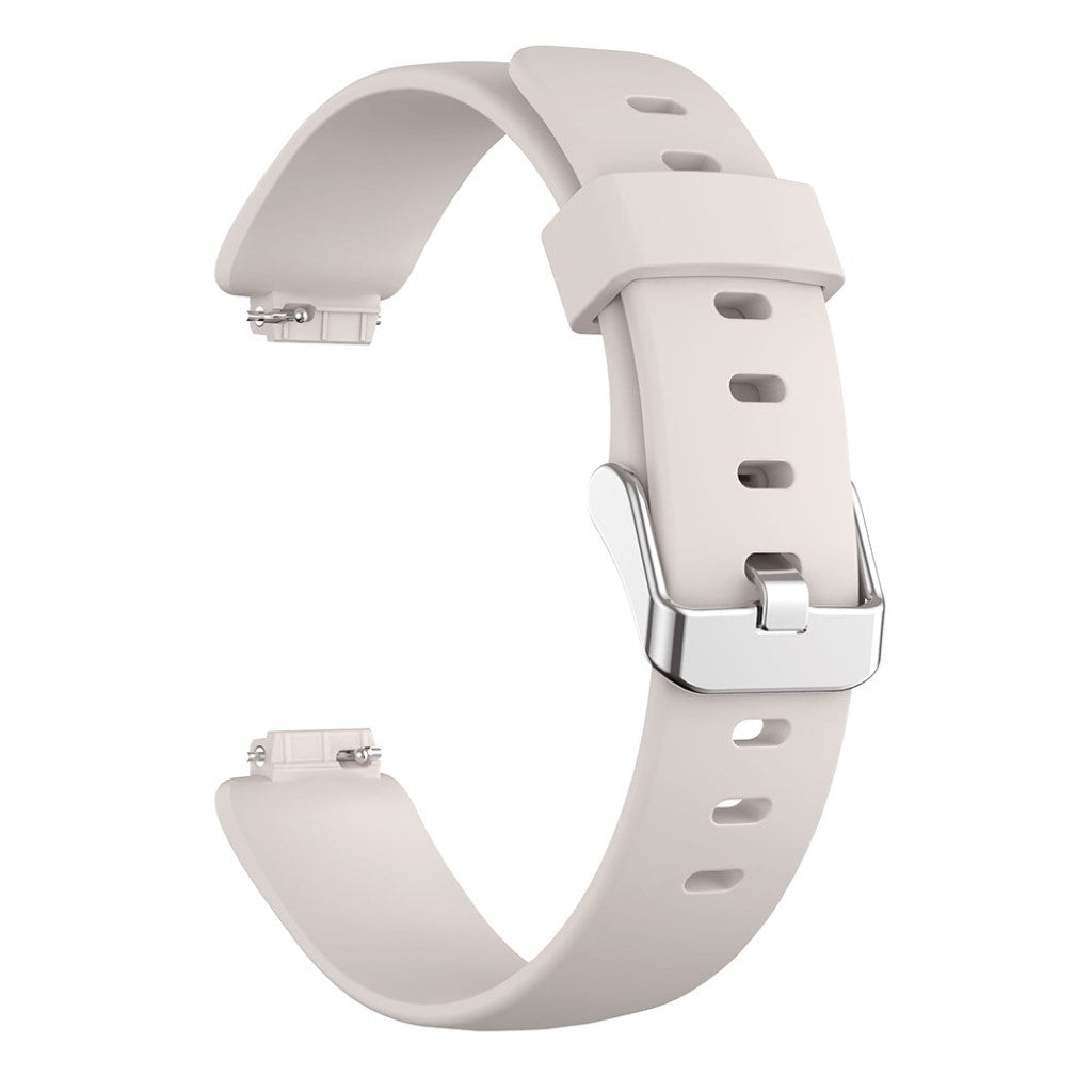 Vildt nydelig Fitbit Inspire 2 Silikone Rem - Størrelse: L - Beige#serie_5