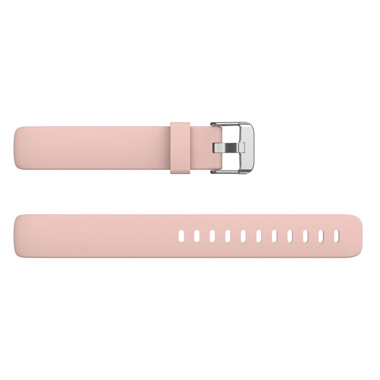 Vildt nydelig Fitbit Inspire 2 Silikone Rem - Størrelse: L - Pink#serie_7