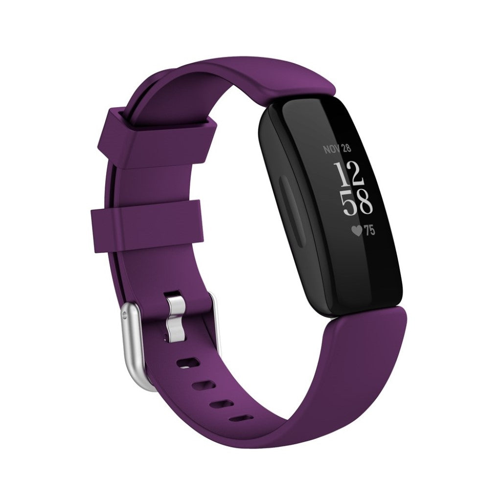 Meget sejt Fitbit Inspire 2 Silikone Rem - Størrelse: S - Lilla#serie_11