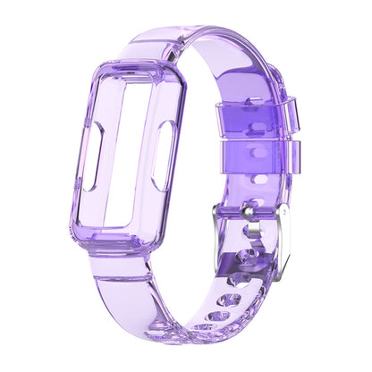 Vildt fed Universal Fitbit Silikone Rem - Lilla#serie_7