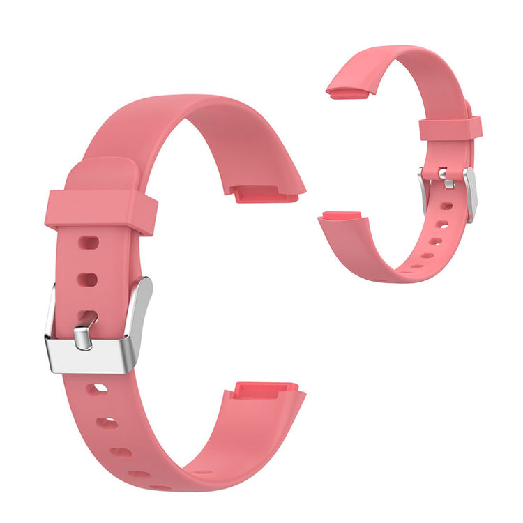 Udsøgt Fitbit Luxe Silikone Rem - Størrelse: L - Pink#serie_3