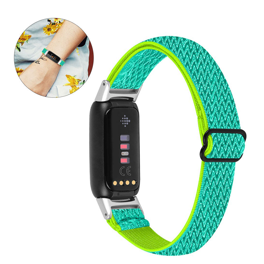 Udsøgt Fitbit Luxe Nylon Rem - Grøn#serie_7