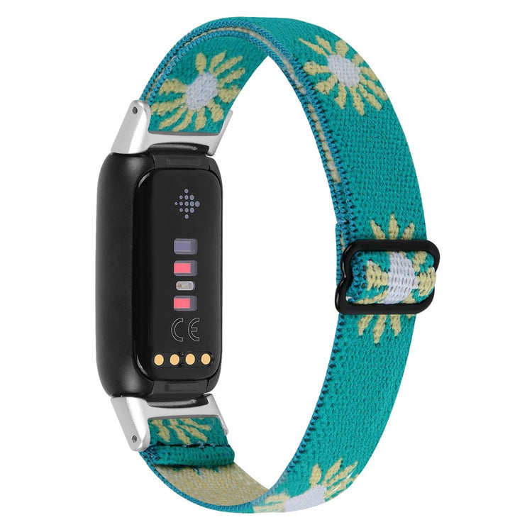 Rigtigt fint Fitbit Luxe Nylon Rem - Grøn#serie_6