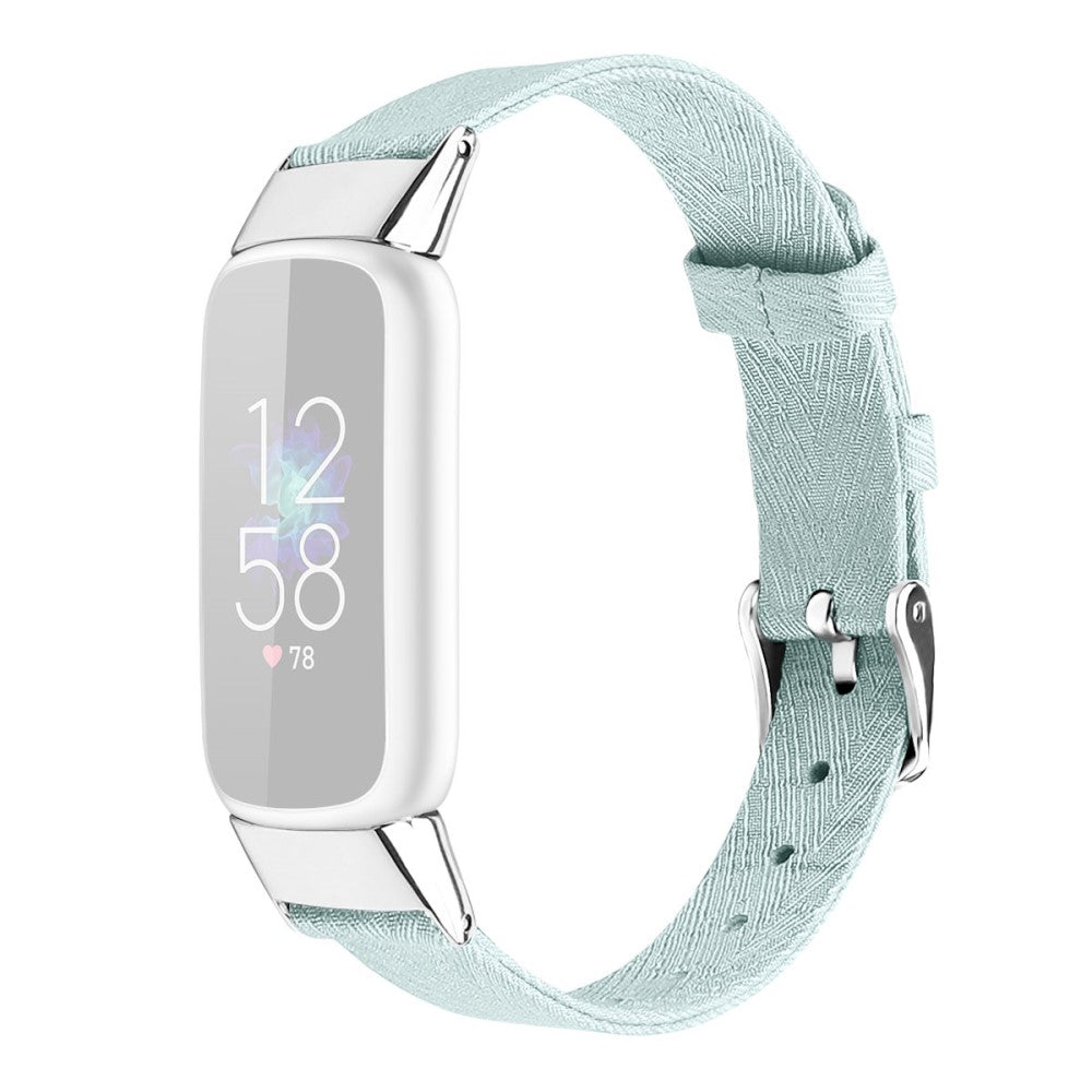 Super godt Fitbit Luxe Nylon Rem - Størrelse: L - Blå#serie_17