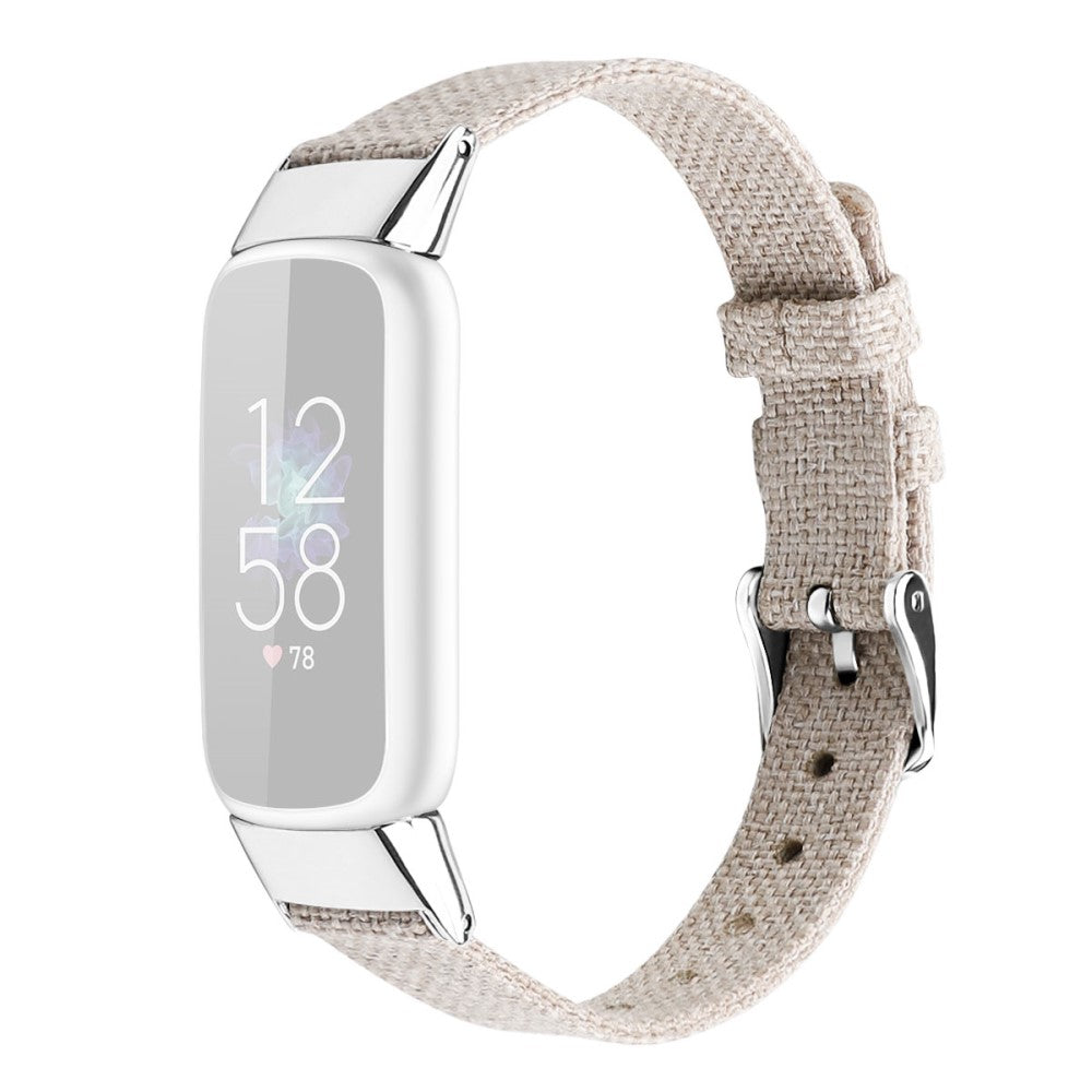 Super godt Fitbit Luxe Nylon Rem - Størrelse: L - Brun#serie_19