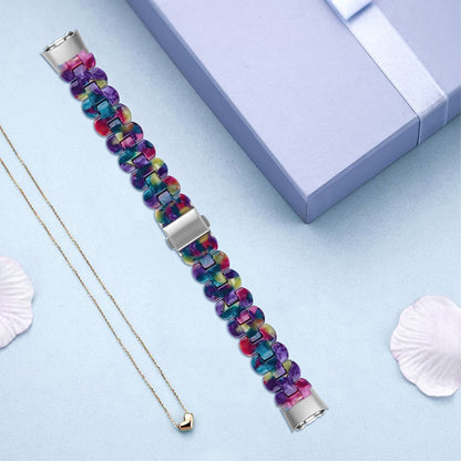 Meget elegant Fitbit Luxe Plastik Rem - Lilla#serie_14