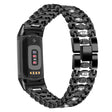 Superbe sangle en métal et strass pour Fitbit Charge 5