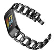 Bracelet en métal et strass très durable pour Fitbit Charge 5.