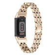 Mega neat Fitbit Charge 5 sangle en métal et strass