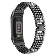 Absolument soigné Fitbit Charge 5 sangle en métal et strass.