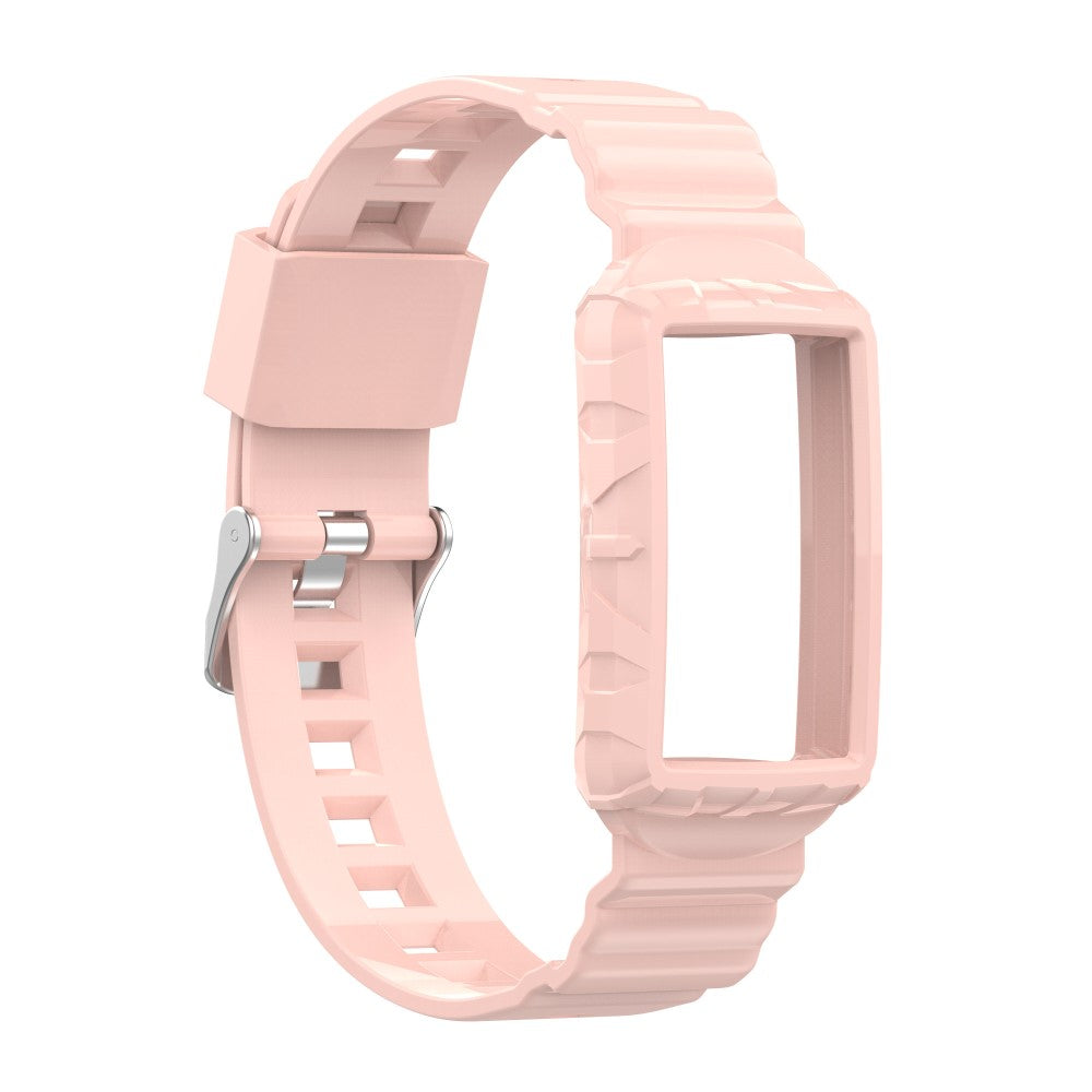 Vildt nydelig Universal Fitbit Silikone Rem - Pink#serie_7