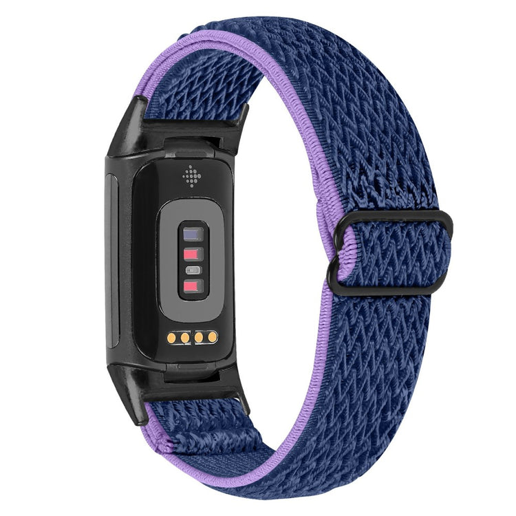 Super slidstærk Fitbit Charge 5  Rem - Lilla#serie_11