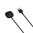 Socle de chargement USB magnétique Fitbit Versa 4 en plastique de 1m.