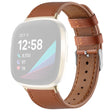 Mega neat Universel Fitbit Bracelet en cuir véritable