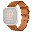 Absolument durable Universel Fitbit sangle en cuir véritable.