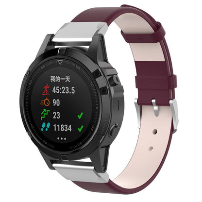Super flot Universal Garmin Kunstlæder Rem - Rød#serie_5