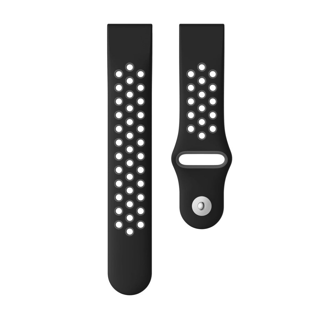 Super sejt Universal Garmin Silikone Rem - Sort#serie_1