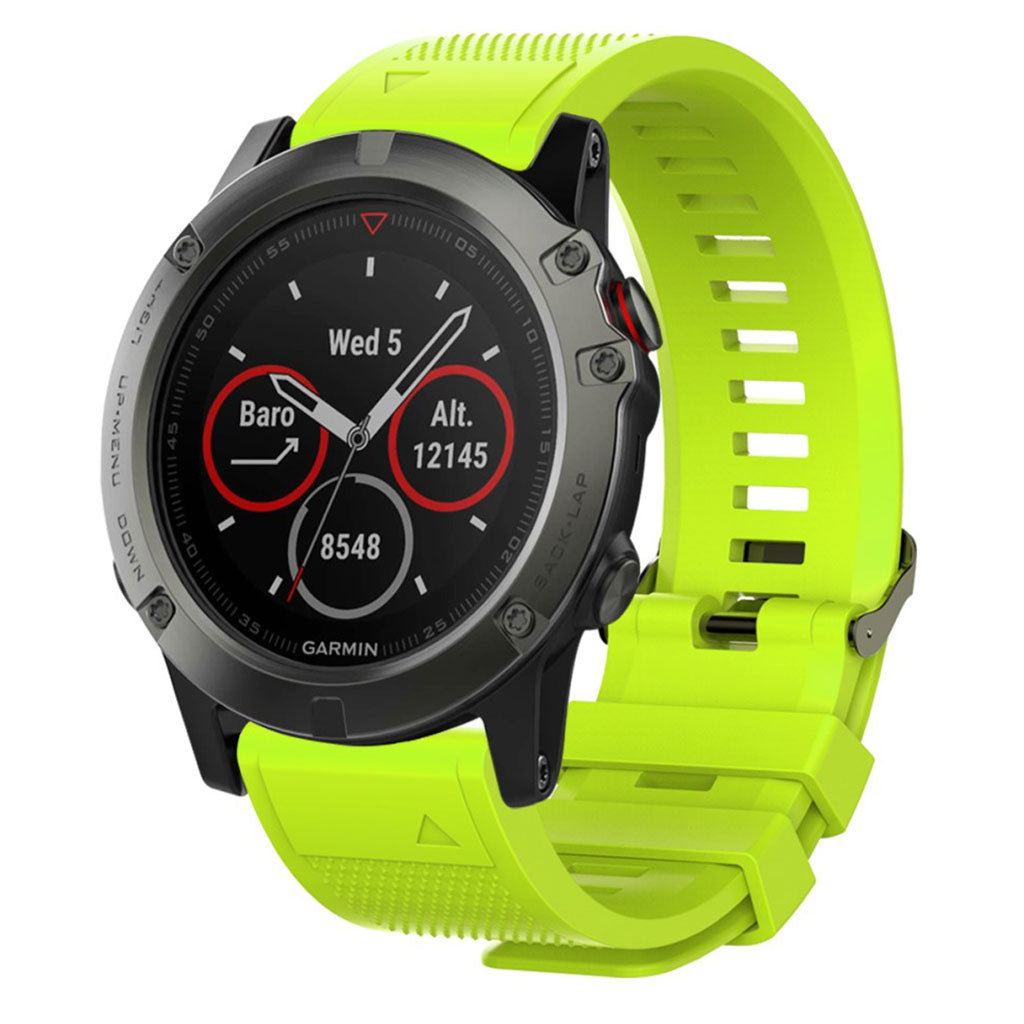 Supercool Universal Garmin Silikone Rem - Grøn#serie_3