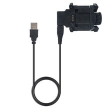 1m Plastik Garmin Quatix 3 / Garmin Fenix 3 USB Opladningskabel - Sort#serie_033