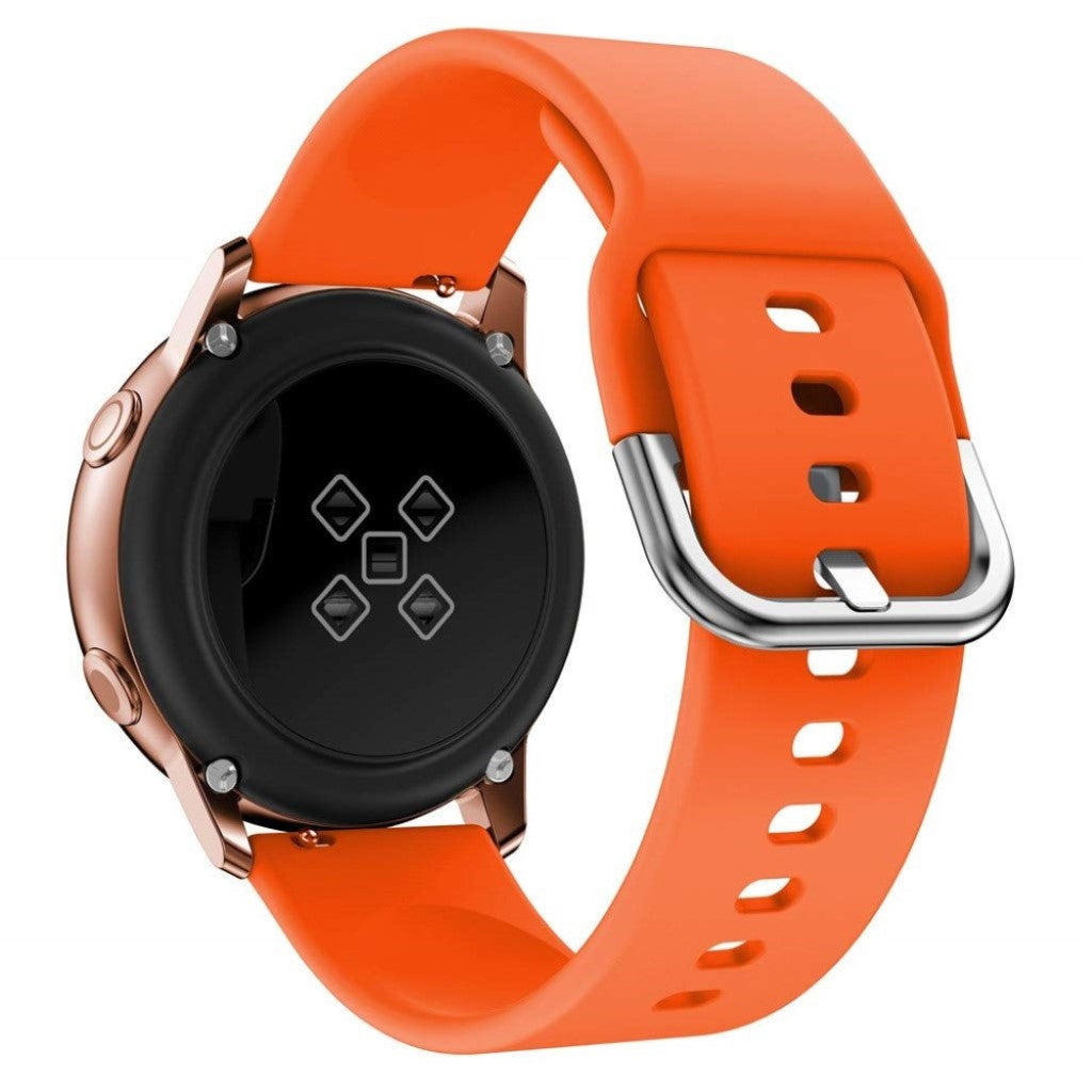 Helt vildt pænt Universal Garmin Silikone Rem - Orange#serie_6