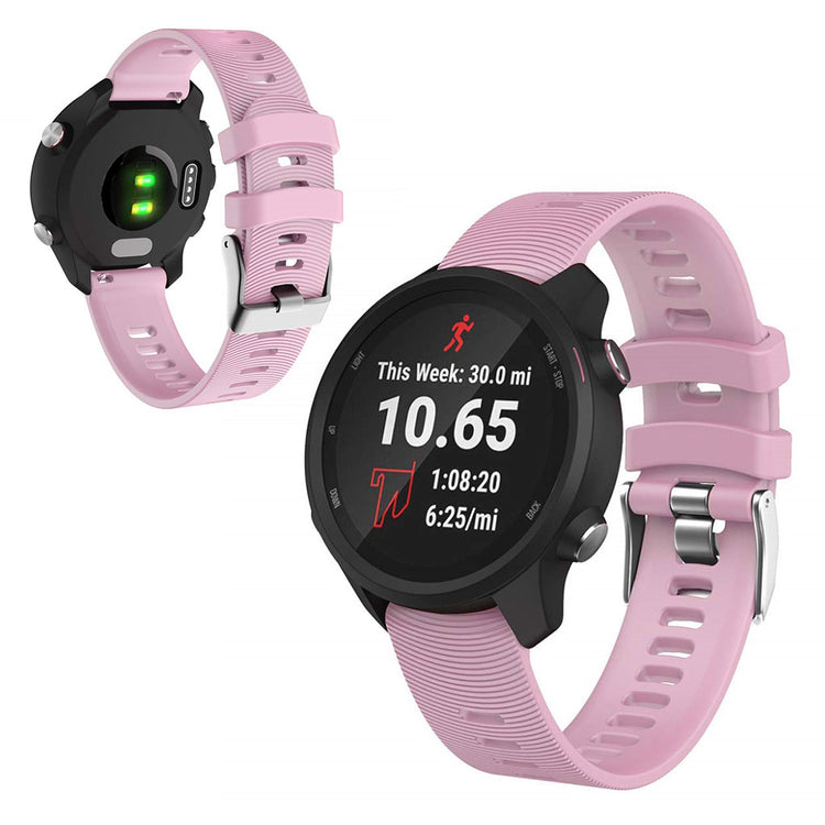 Mega smuk Universal Garmin Silikone Rem - Pink#serie_5