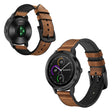 Garmin Vivoactive 3 / Garmin Vivomove HR Bracelet Universel en cuir véritable