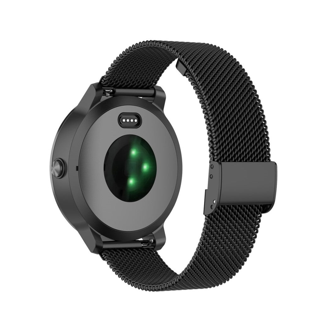 Rigtigt cool Universal Garmin Metal Rem - Sort#serie_1