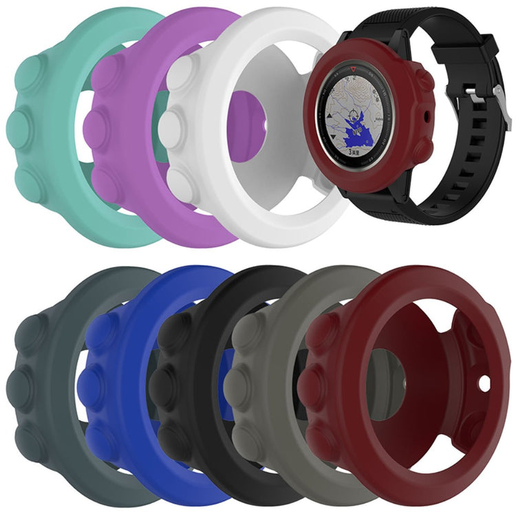 Garmin Fenix 5X / Garmin Fenix 5X Plus  Silikone Bumper  - Hvid#serie_1