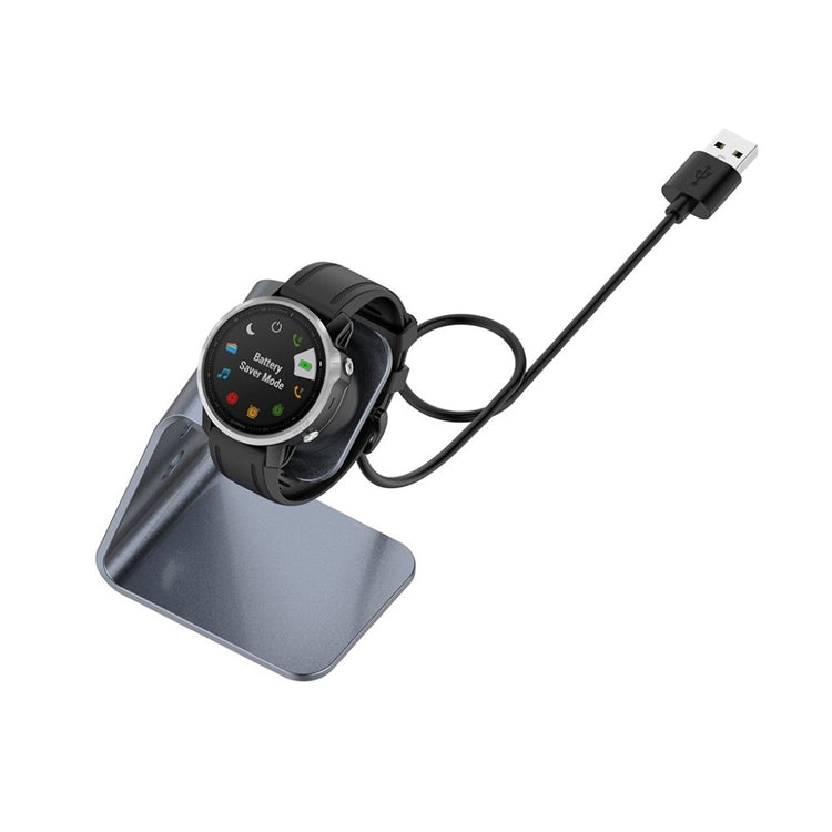 Metal Universal Garmin Ladestation - Sølv#serie_1